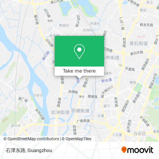 石潭东路 map