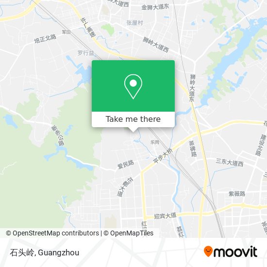 石头岭 map