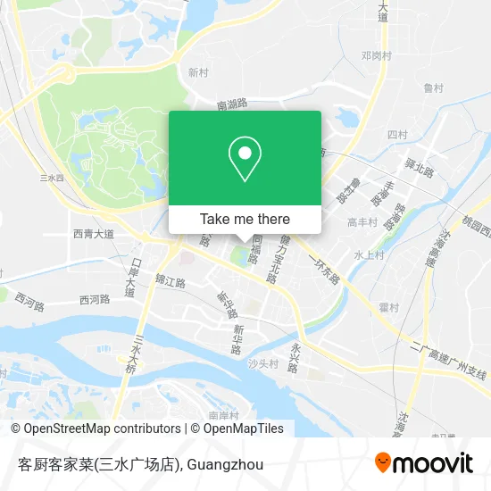 客厨客家菜(三水广场店) map