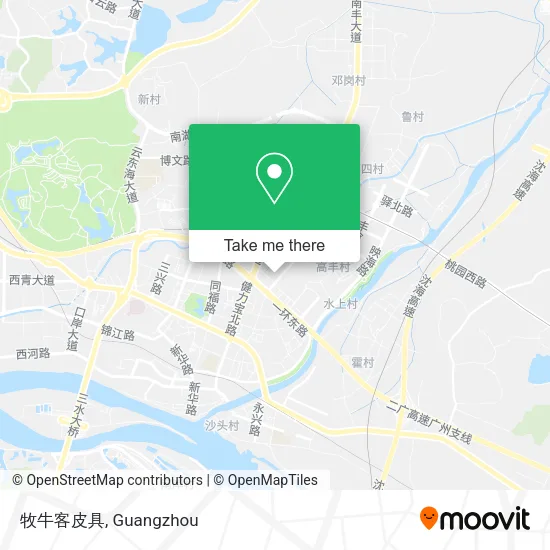 牧牛客皮具 map