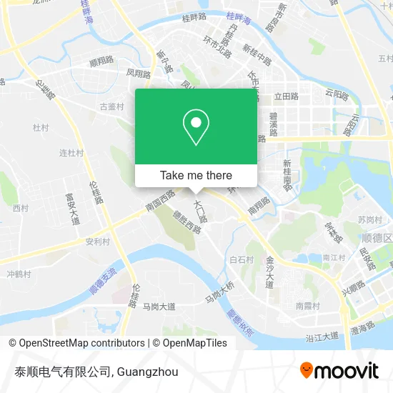 泰顺电气有限公司 map