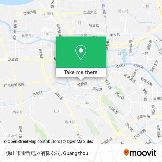 佛山市雷哲电器有限公司 map