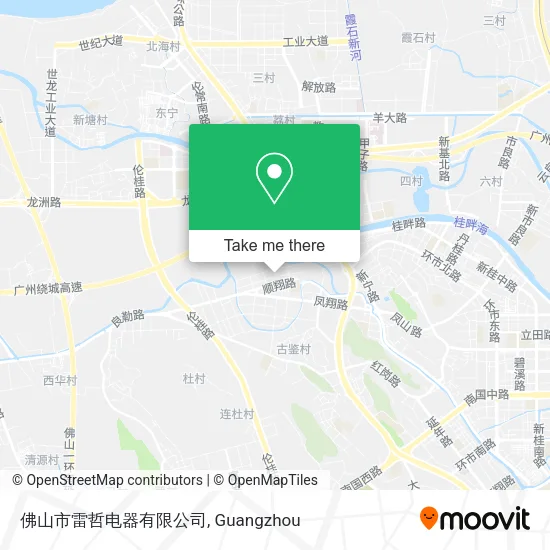 佛山市雷哲电器有限公司 map