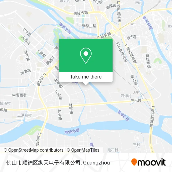 佛山市顺德区纵天电子有限公司 map