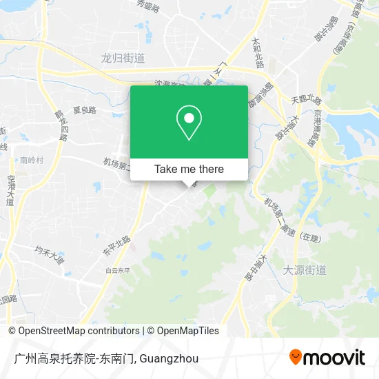 广州高泉托养院-东南门 map