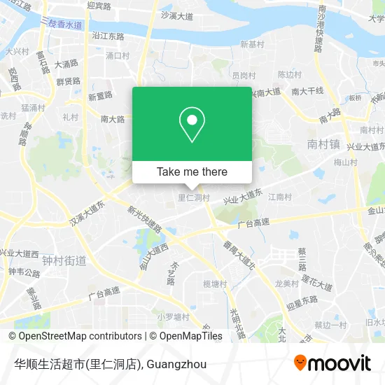 华顺生活超市(里仁洞店) map