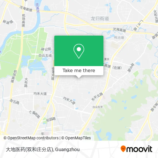 大地医药(双和庄分店) map