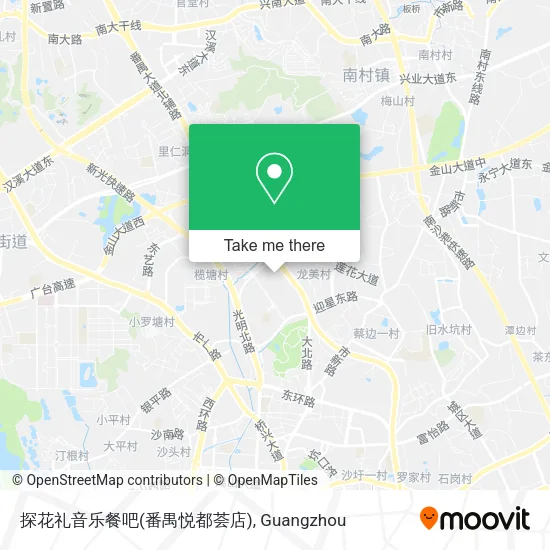 探花礼音乐餐吧(番禺悦都荟店) map