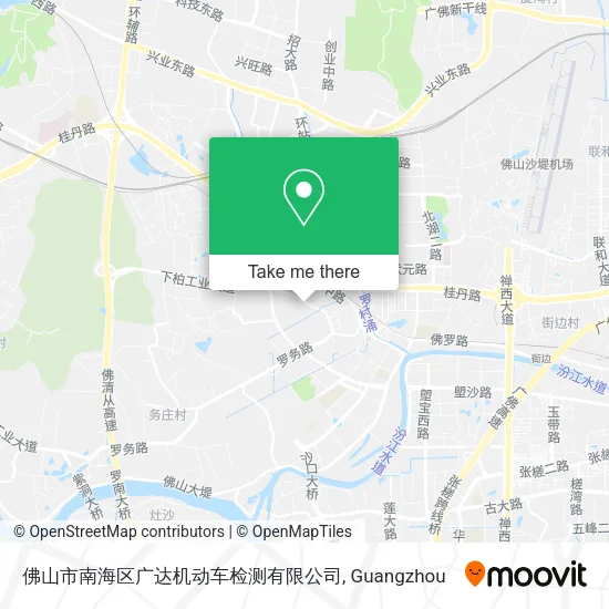佛山市南海区广达机动车检测有限公司 map