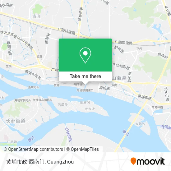 黄埔市政-西南门 map