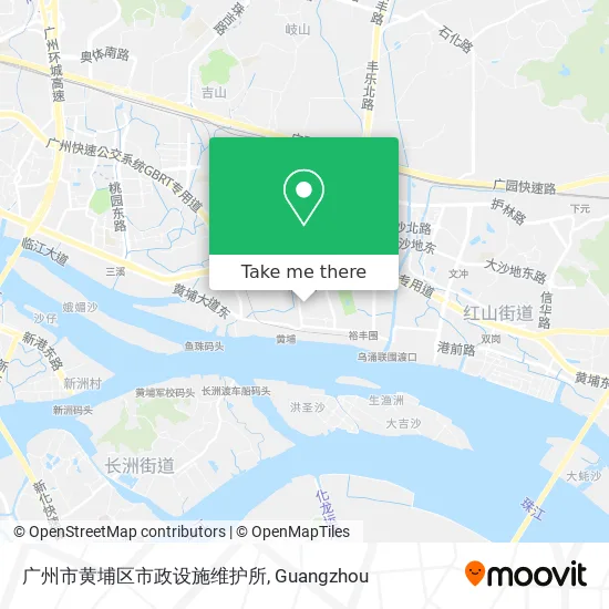 广州市黄埔区市政设施维护所 map