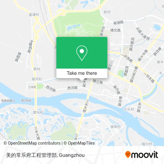 美的常乐府工程管理部 map