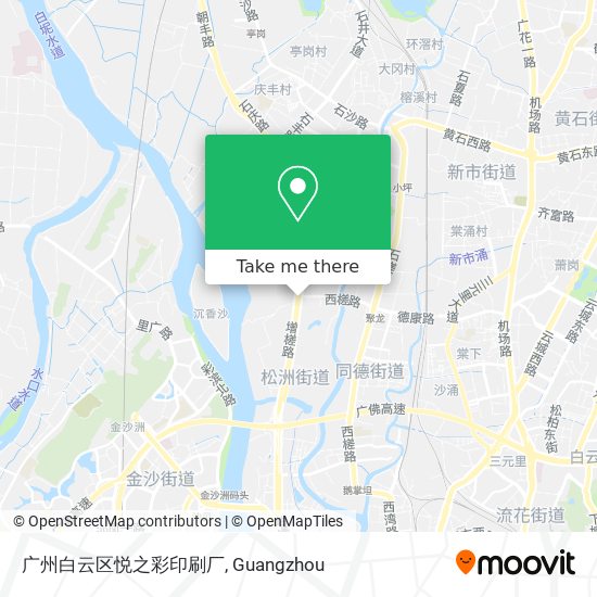 广州白云区悦之彩印刷厂 map