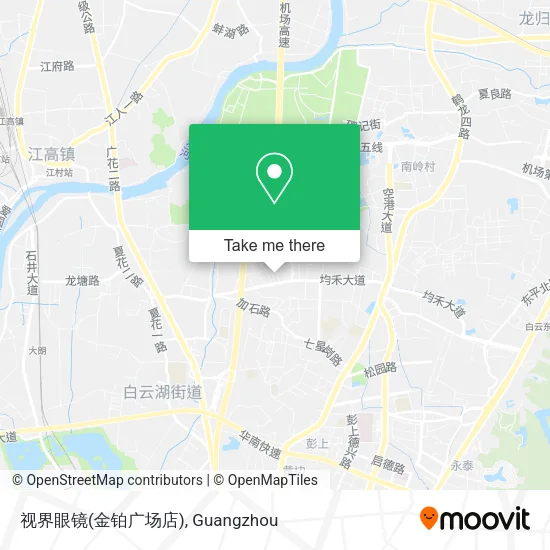 视界眼镜(金铂广场店) map