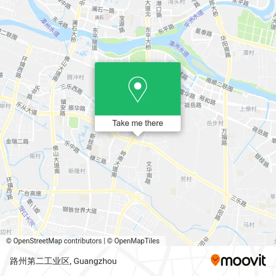 路州第二工业区 map