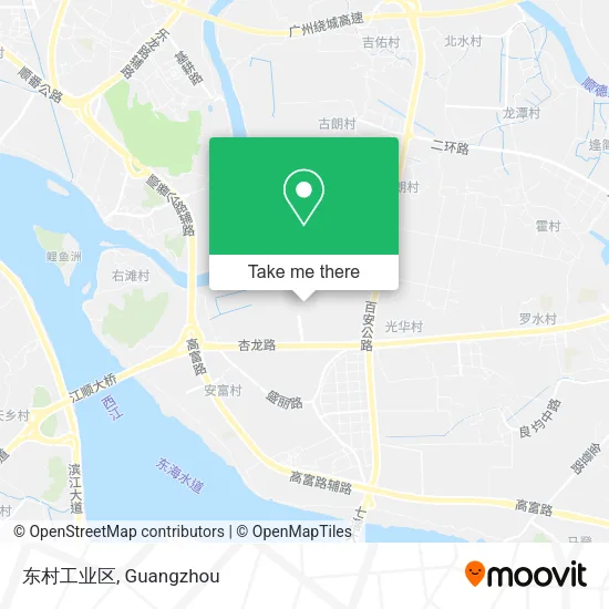 东村工业区 map