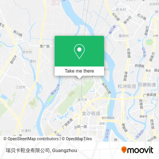 瑞贝卡鞋业有限公司 map