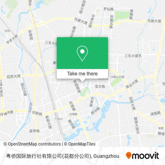 粤侨国际旅行社有限公司(花都分公司) map