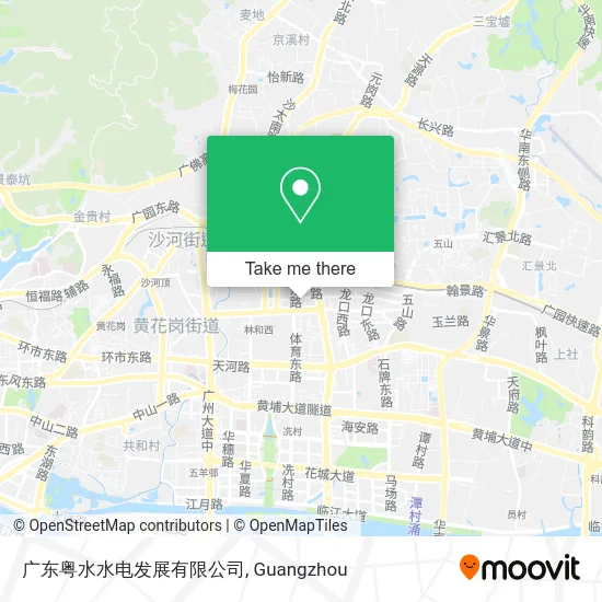 广东粤水水电发展有限公司 map