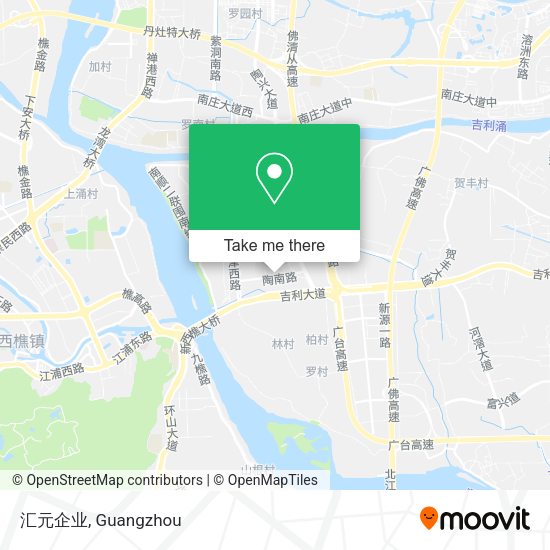 汇元企业 map