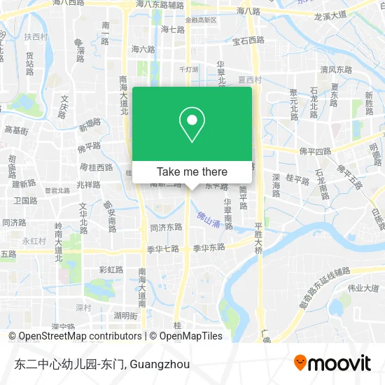 东二中心幼儿园-东门 map