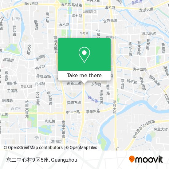 东二中心村9区5座 map