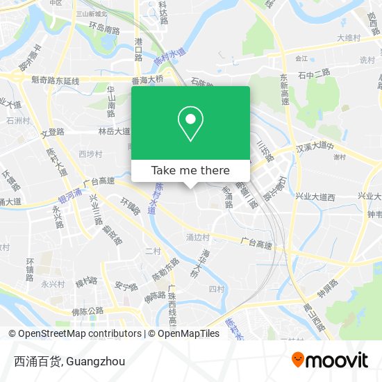 西涌百货 map