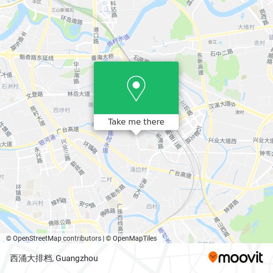 西涌大排档 map