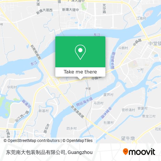 东莞南大包装制品有限公司 map