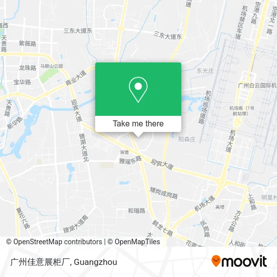 广州佳意展柜厂 map