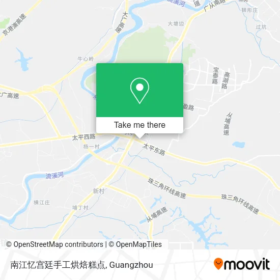 南江忆宫廷手工烘焙糕点 map