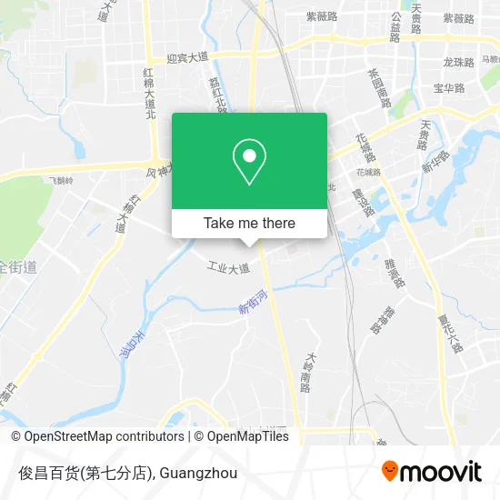 俊昌百货(第七分店) map