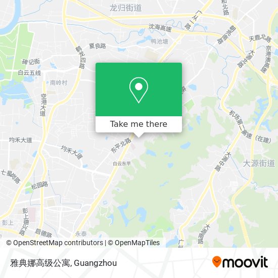 雅典娜高级公寓 map