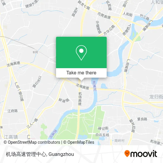 机场高速管理中心 map