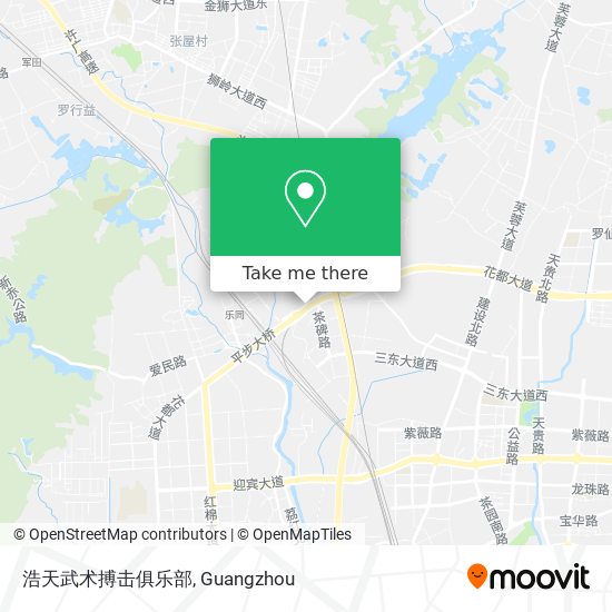 浩天武术搏击俱乐部 map