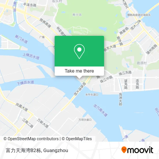 富力天海湾B2栋 map