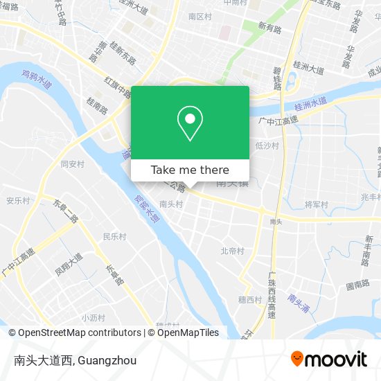 南头大道西 map