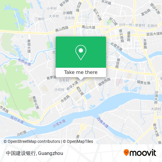 中国建设银行 map