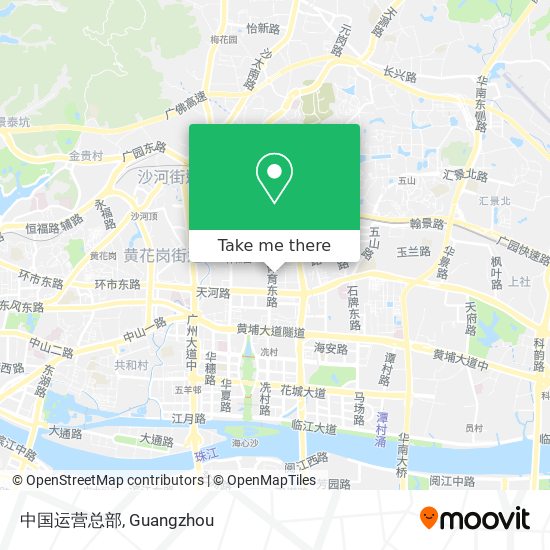 中国运营总部 map