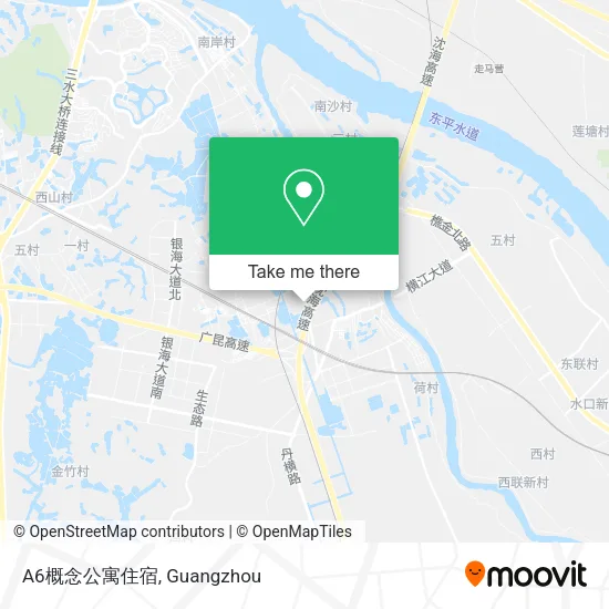 A6概念公寓住宿 map