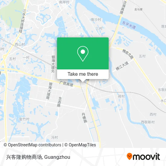 兴客隆购物商场 map