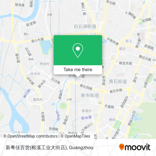 新粤佳百货(榕溪工业大街店) map