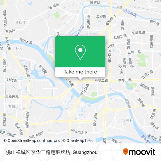 佛山禅城区季华二路莲塘牌坊 map