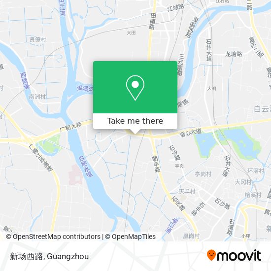 新场西路 map