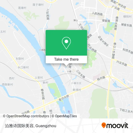 泊雅诗国际美容 map