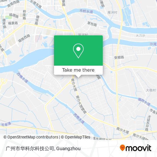 广州市华科尔科技公司 map