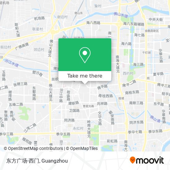 东方广场-西门 map