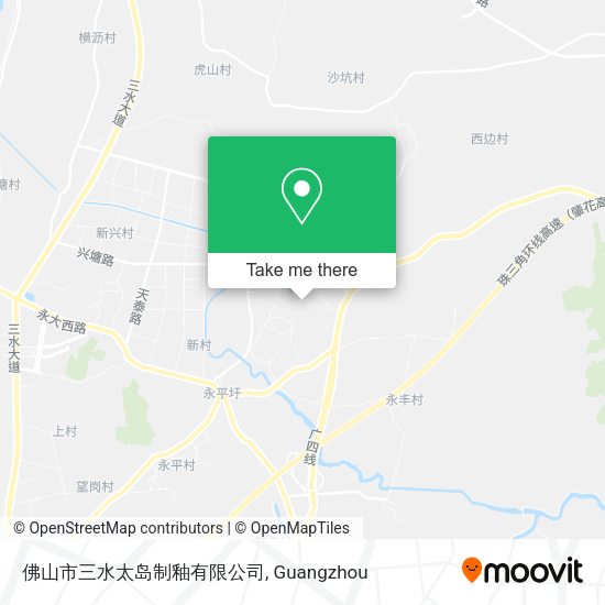 佛山市三水太岛制釉有限公司 map