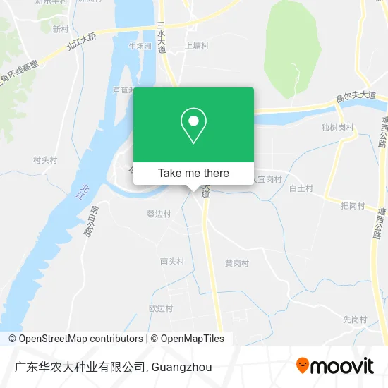 广东华农大种业有限公司 map