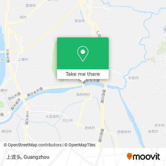 上渡头 map
